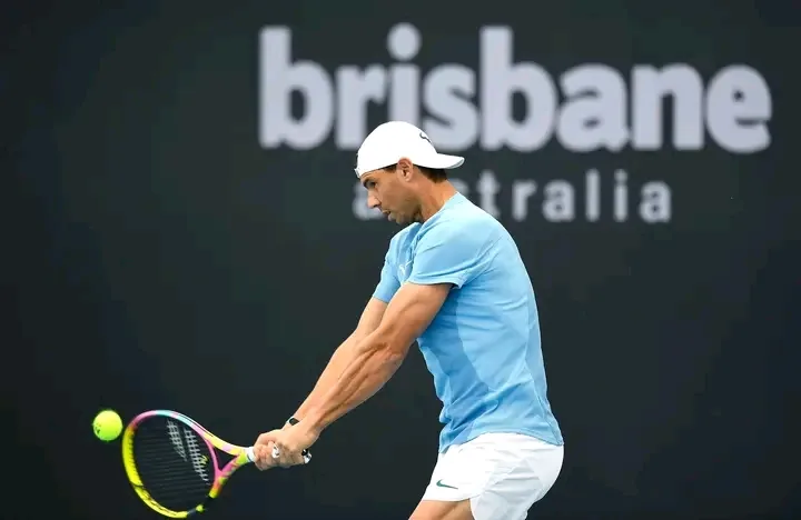 Rafael Nadal Shares Pictures Of Him In Brisbane.