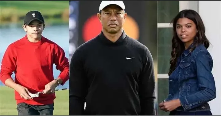 Tiger Woods Makes It a Family Affair