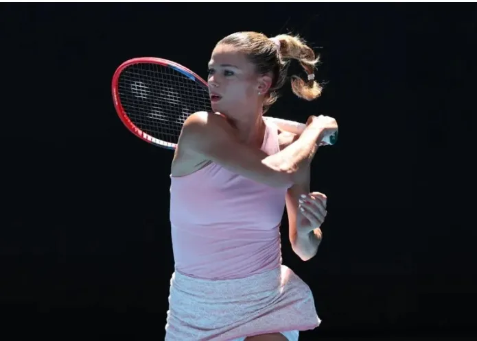 Camila Giorgi voices discontent with chair umpire after Australian Open exit