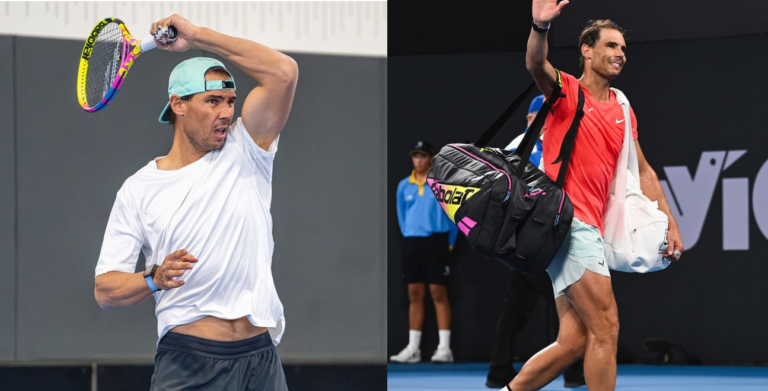 Rafael Nadal Returns to Training With More Intensity