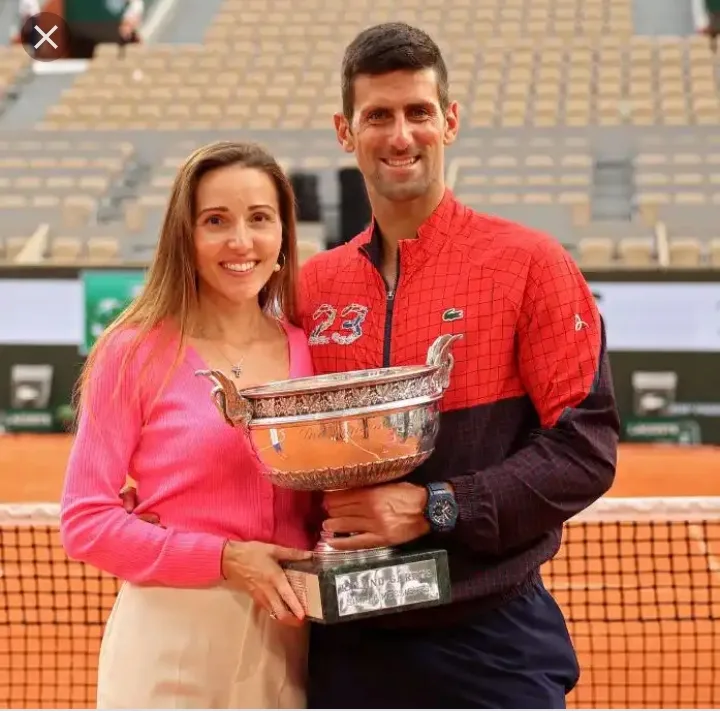 Novak Djokovic Gratefully Acknowledges His Supportive Partner