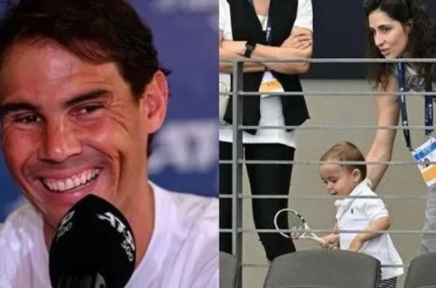 Rafael Nadal’s training sessions in Barcelona, accompanied by his wife and son, create a buzz in the tennis world.