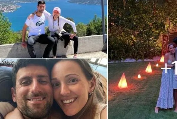 Captivating Images Document Heartwarming Moments Shared by Novak Djokovic and His Wife…