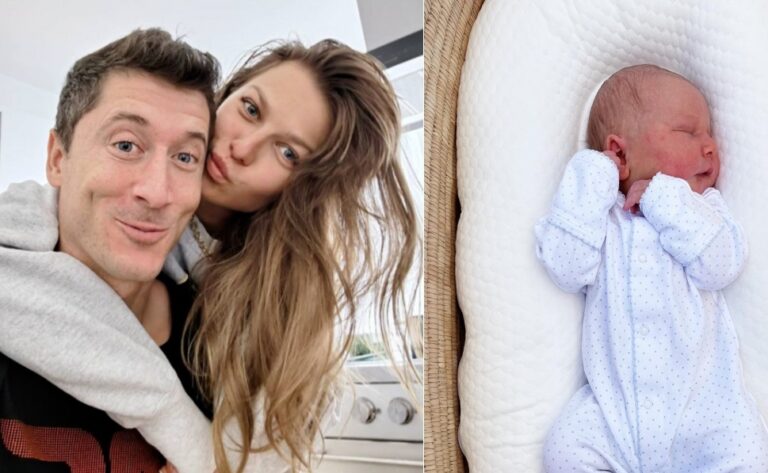 Robert Lewandowski i jego żona Anna ogłaszają narodziny córeczki, dzielą się niesamowitymi zdjęciami.