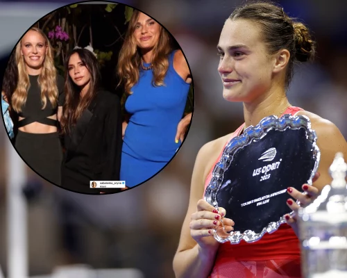 Najpierw fotka z Davidem Beckhamem, a teraz to. Aryna Sabalenka szaleje przed końcem sezonu