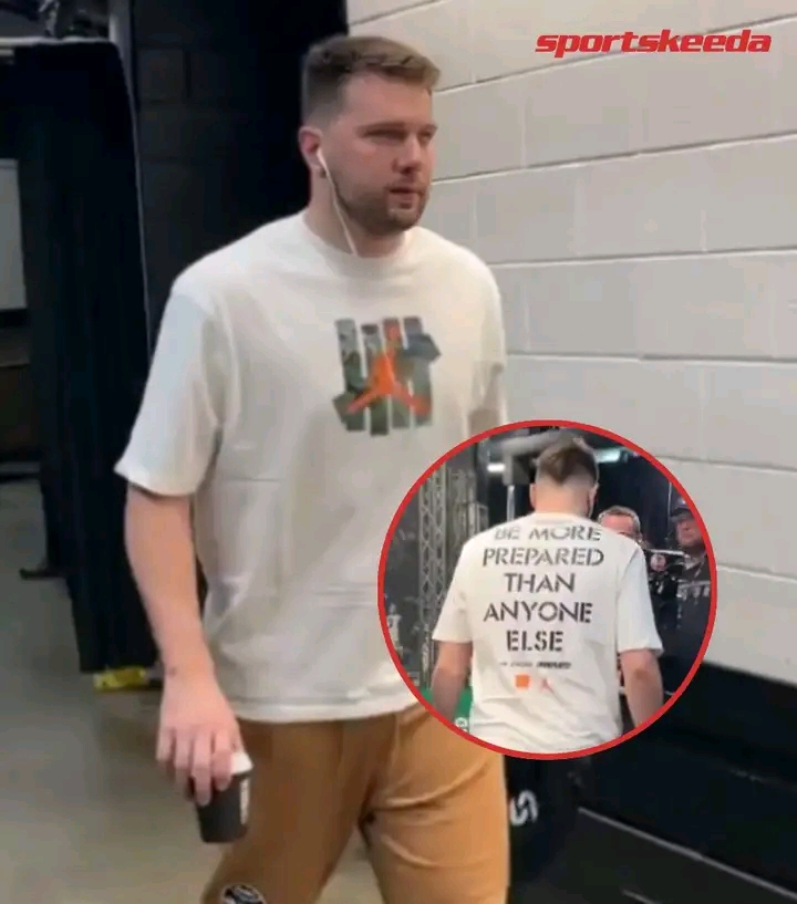 Luka Doncic made a STATEMENT before the game even STARTED 🔥👀  Check out Luka’s ARRIVAL 👇👇