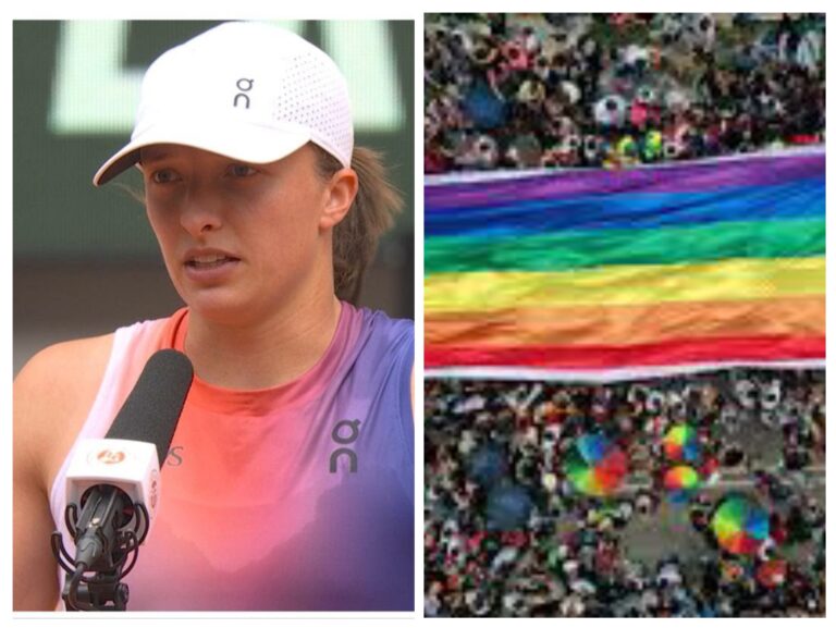 Krążą pogłoski, że Iga Świątek otrzymała tymczasowy zakaz gry w tenisa ze względu na jej reakcję na społeczność LGBTQ