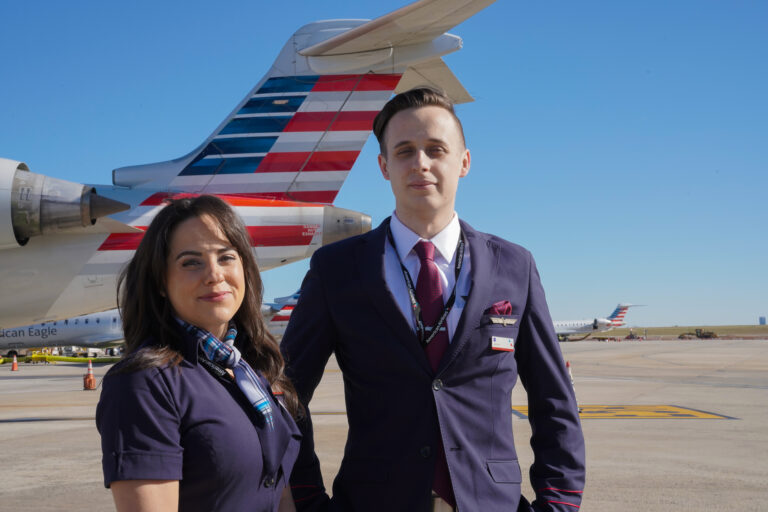 A second home in the air for mother and son