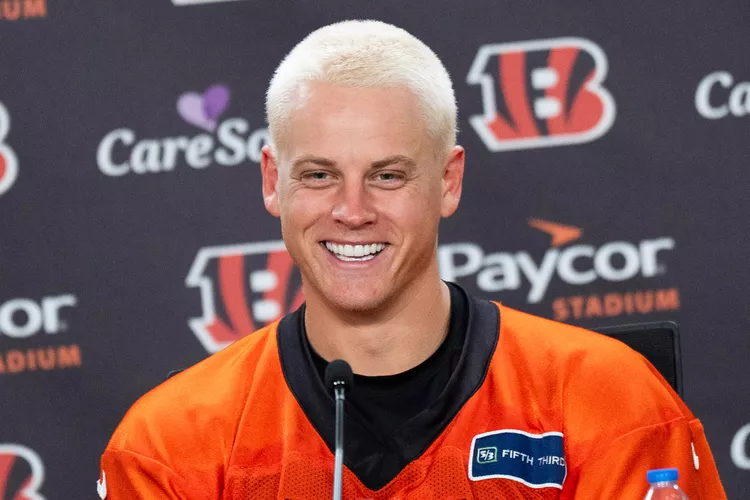 Joe Burrow Reveals His Viral Blond Buzz Cut Was Due to Boredom: ‘That’s About It’