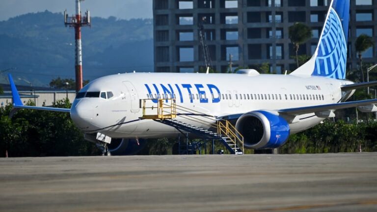 Another United Airlines Boeing jet loses landing gear wheel during take off