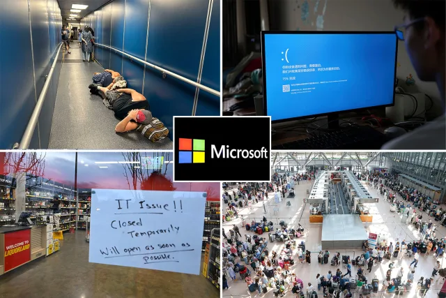 Microsoft IT outage: The key moments on day of global chaos