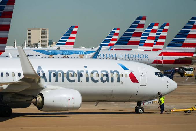 American Airlines now livery at El Paso (TX) International Airport