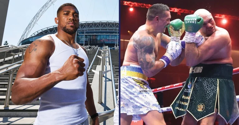 Anthony Joshua Delivers Brutal Three-Word Prediction For Oleksandr Usyk-Tyson Fury Rematch