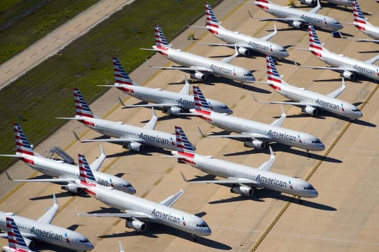 American Airlines is parking another line of jets with a dismal forecast for travel demand