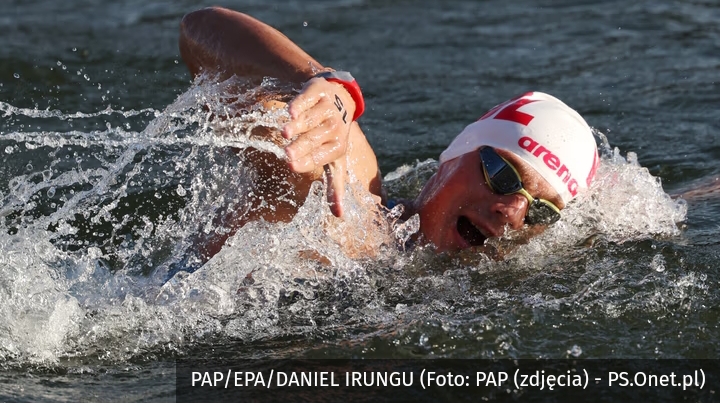 Trudny olimpijski debiut Polaka w Sekwanie. Ale wytrwał do końca