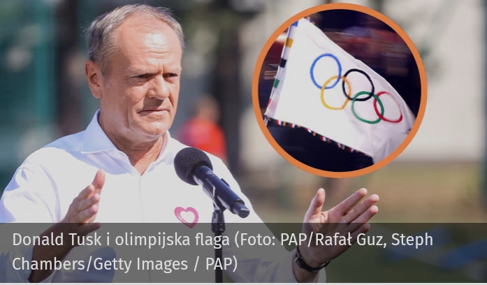 Donald Tusk ogłasza: Polska chce zorganizować igrzyska olimpijskie