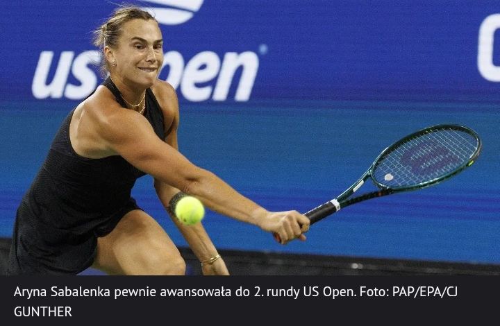 US Open. Aryna Sabalenka pewnie melduje się w drugiej rundzie. Wiceliderka odprawiła kwalifikantkę w nieco ponad godzinę