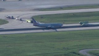 American Airlines flight to Bradley Airport diverted due to odor in the cabin