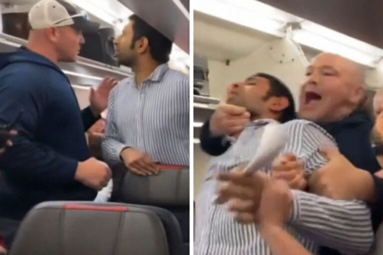 “We can’t just simply accept it”: American Airlines Passengers Stop Aggressive Man Delaying Flight