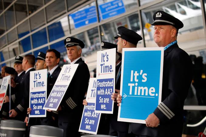 American Airlines Pilot Union Rejects Historic Pay Raise, Sparking Potential Strike Threats