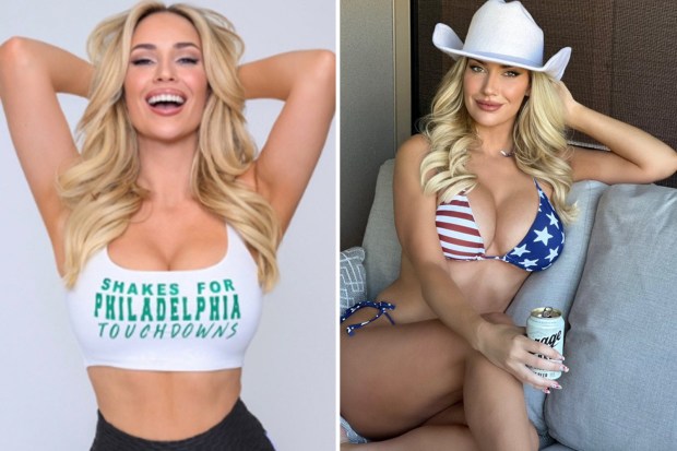 Paige Spiranac puts on busty display as fans gasp ‘good Lord’ over ‘Princess of the planet’