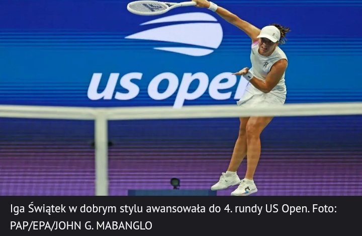 US Open. Iga Świątek gra dalej. “Musiałam wykorzystać intuicję”