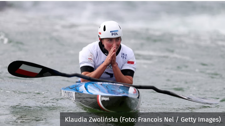 Polskim kajakarzom zabrakło szczęścia. Tak spisała się Klaudia Zwolińska