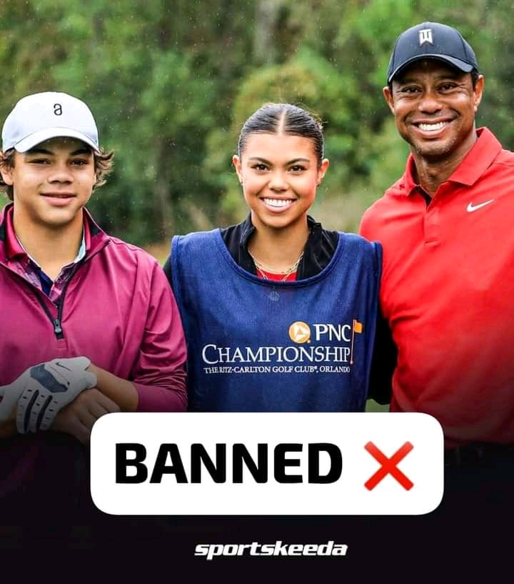 JUST IN: TIGER WOODS and CHARLIE WOODS Have Been RULED OUT From Participating in PNC Championship for Violent Behavior Towards Golf Officials